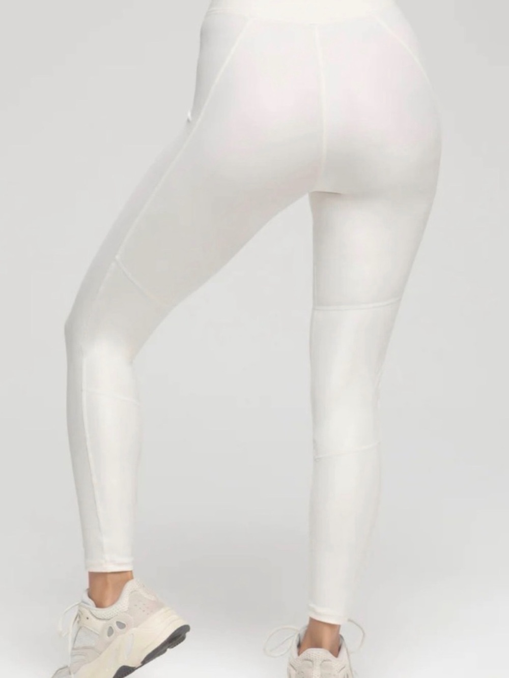 Good American Bombshell Ivory Lace Up Leggings (2XL) - Picture 5 of 13
